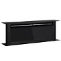 electriQ 120cm Downdraft Extractor - Black