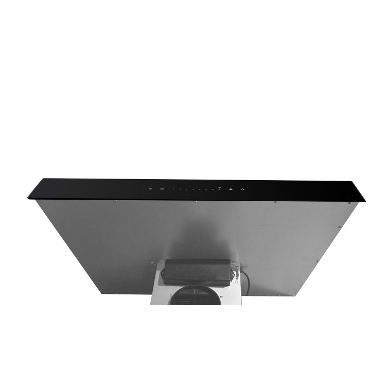 electriQ 120cm Downdraft Extractor - Black