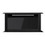 GRADE A1 - electriQ 60cm Downdraft Cooker Hood - Black