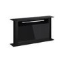GRADE A1 - electriQ 60cm Downdraft Cooker Hood - Black