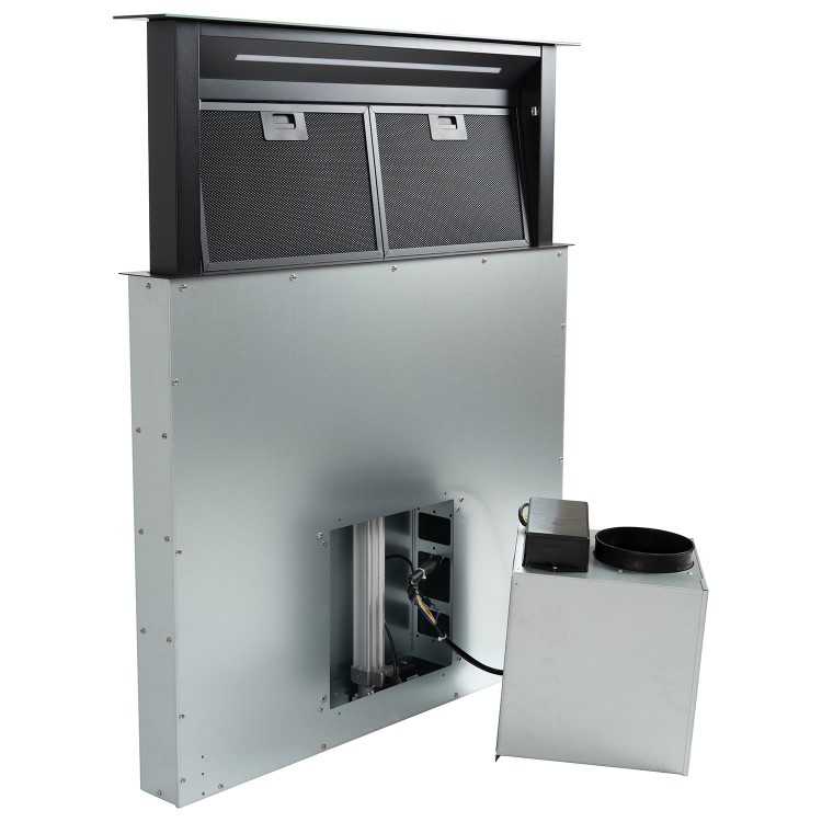 electriQ 90cm Downdraft Cooker Hood - Black
