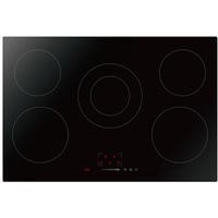 electriQ 77cm 5 Zone Touch Control Ceramic Hob