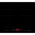 A1/eiQIND60FLEXPLUS Refurbished electriQ eiQIND60FLEXPLUS 60cm Induction Hob with Double Flex Zone and Pan Recognition Black