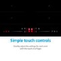 electriQ 60cm Induction Hob with Double Flex Zone and Pan Recognition