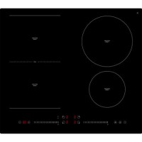Refurbished electriQ eiQIND60FLEX 60cm 4 Zone Induction Hob with Flex Zone Black Refurbished electriQ eiQIND60FLEX 60cm 4 Zone Induction Hob with Flex Zone Black
