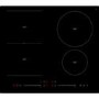 Refurbished electriQ eiQIND60FLEX 60cm 4 Zone Induction Hob with Flex Zone Black