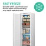 electriQ 212 Litre Integrated In Column Freezer - Frost Free