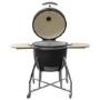 Boss Grill King Egg - 27 Inch Ceramic Kamado Style Charcoal Smoker BBQ Grill