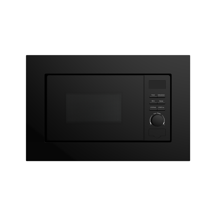 electriQ 20L 800W Built In Microwave - Black