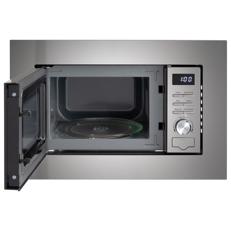 electriQ 20L 800W Built In Microwave - Stainless Steel