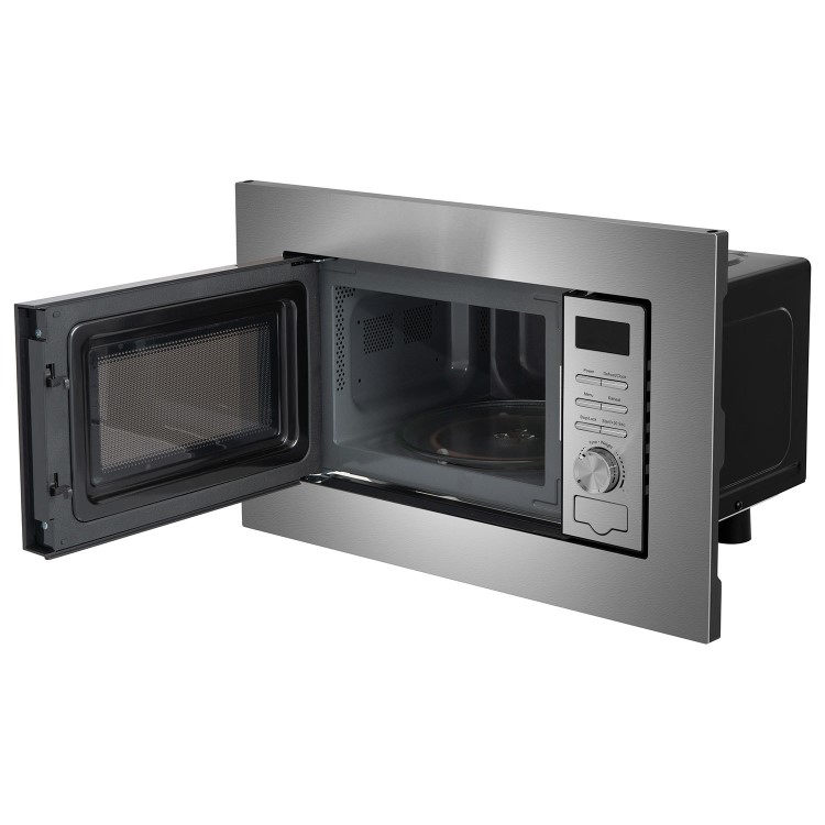 electriQ 20L 800W Built In Microwave - Stainless Steel