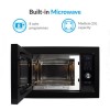 electriQ 25L 900W Built-in Digital Microwave - Black