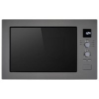 Refurbished electriQ eiQMOBISOLO25DI Built In 25L 900W Microwave Dark Inox

