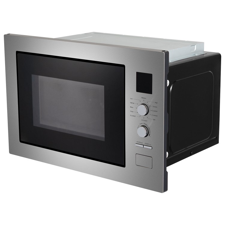 Refurbished 25L Built-in Microwave Combi Oven with Grill-Stainless Steel