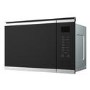electriQ 25L Built-In Microwave with Grill - Stainless Steel