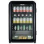 Refurbished electriQ eiQRETRO115DFBLK 115 Litre Drinks Fridge