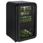 Refurbished electriQ eiQRETRO115DFBLK 115 Litre Drinks Fridge