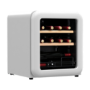 electriQ 48 Litre Retro Drinks Fridge - White