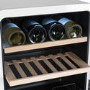electriQ 48 Litre Retro Drinks Fridge - White