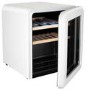 electriQ 48 Litre Retro Drinks Fridge - White
