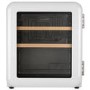 electriQ 48 Litre Retro Drinks Fridge - White