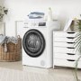 Refurbished electriQ eiQTDHPFS9 Freestanding Heat Pump 9KG Tumble Dryer White