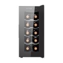eiQTE10BLK electriQ 10 Bottle Thermoelectric Freestanding Wine Cooler - Black