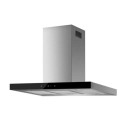 eiQTMISLANDSLIM electriQ 90cm Slimline Island Cooker Hood - Stainless Steel