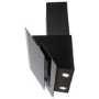 electriQ 60cm Angled Hood with Touch Control - Black