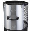 electriQ Outdoor Gas Table Top Bullet Heater - Black