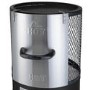 electriQ Outdoor Freestanding Bullet Gas Heater - Black