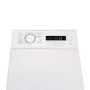 Refurbished electriQ eiQWMTL75 Freestanding 7.5KG 1200 Spin Top Loading Washing Machine White