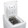 Refurbished electriQ eiQWMTL8 Freestanding 8KG 1300 Spin Top Loading Washing Machine White