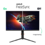 electriQ 27" Fast IPS Dual Mode 4K UHD 160Hz Full HD 320Hz 0.5ms Gaming Monitor