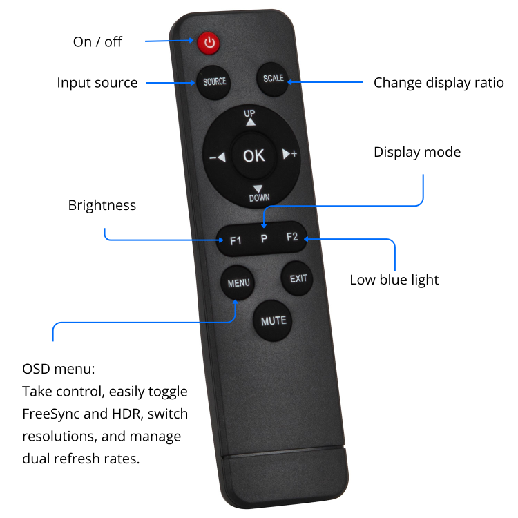 electriQ 27" Fast IPS Dual-Mode 4K at 160Hz Full HD at 320Hz 0.5ms Gaming Monitor