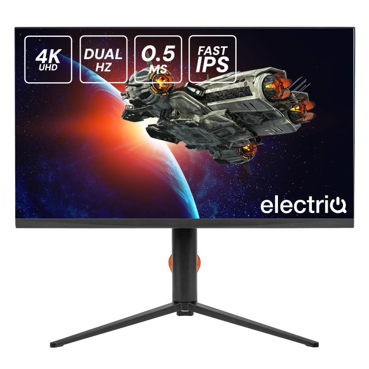 electriQ 27 UHD160FHD320I 27" IPS Dual Hz UHD 4K 160Hz Full HD 320Hz 0.5ms Gaming Monitor
