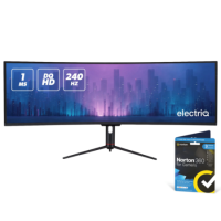 Refurbished electriQ 49" VA 5K 240Hz 1ms Super UltraWide Curved Gaming Monitor Refurbished electriQ 49" VA 5K 240Hz 1ms Super UltraWide Curved Gaming Monitor