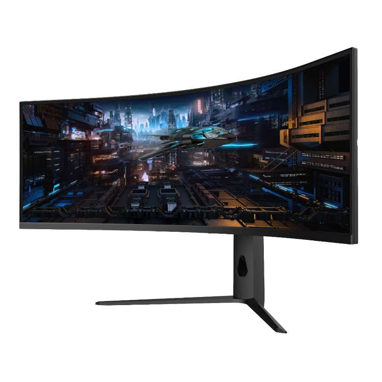 electriQ 49'' VA Dual QHD 240Hz USB-C KVM UltraWide Monitor