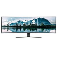 Refurbished ElectriQ 49" QLED 144Hz Full HD Super UltraWide Curved Monitor 