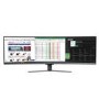 Refurbished electriQ 49" FHD HDR Super UltraWide FreeSync Curved Monitor