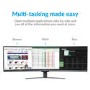 Refurbished electriQ 49" FHD HDR Super UltraWide FreeSync Curved Monitor