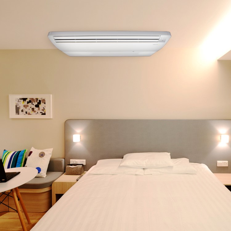 Refurbished electriQ 18000 BTU 5.3kW Floor Ceiling Wall mounted Air Conditioner with Heat Pump