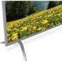 GRADE A2 - electriQ 50" 4K Ultra HD LED Android Smart TV with Freeview HD - Silver
