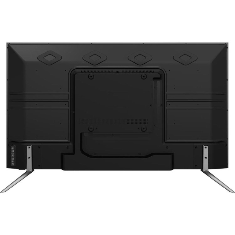 GRADE A2 - electriQ 50" 4K Ultra HD LED Android Smart TV with Freeview HD - Silver