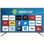 GRADE A2 - electriQ 50" 4K Ultra HD LED Android Smart TV with Freeview HD - Silver