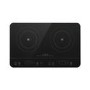 Refurbished electriQ eiq2indport 2 Zone Portable Induction Hob with Touch Controls