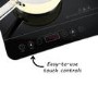Refurbished electriQ eiq2indport 2 Zone Portable Induction Hob with Touch Controls