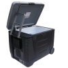 Refurbished electriQ eiq45lcoolbox 45 Litre Large Electric Plug In Portable Cool Box Black