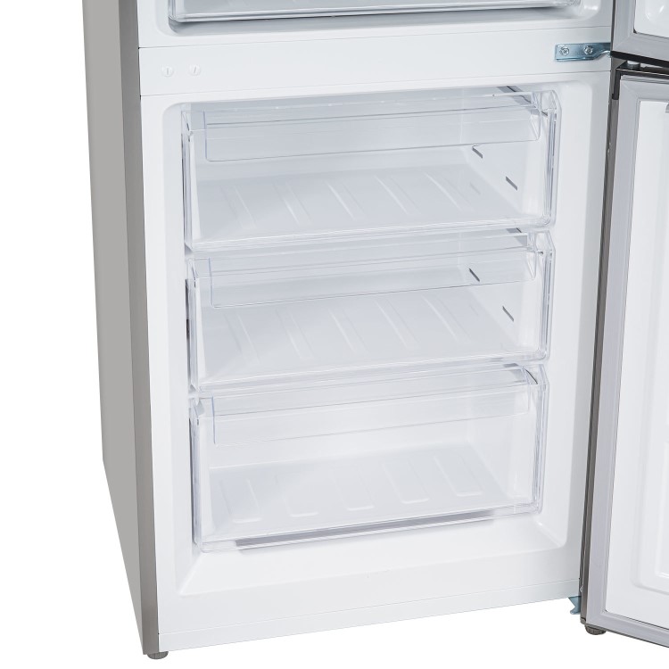 Refurbished 326L 70/30 Freestanding Fridge Freezer  Stainless Steel