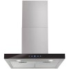 electriQ 60cm Touch Control Slimline Chimney Hood - Stainless Steel